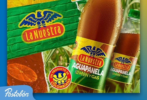 Postobón aguapanela y gas