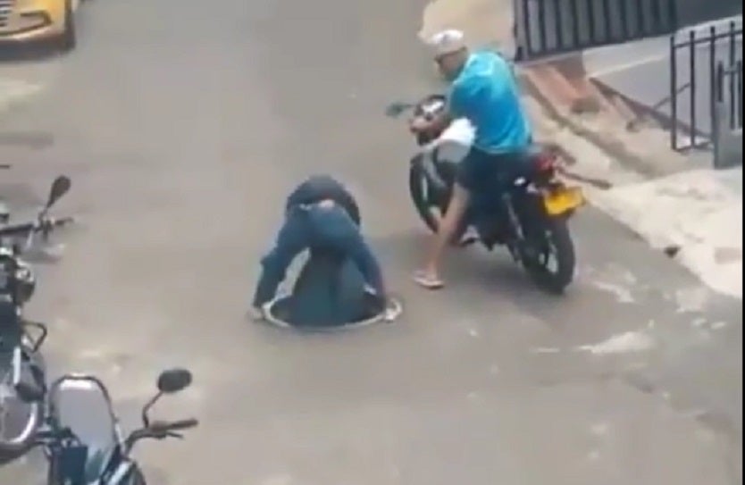 Robo de alcantarilla