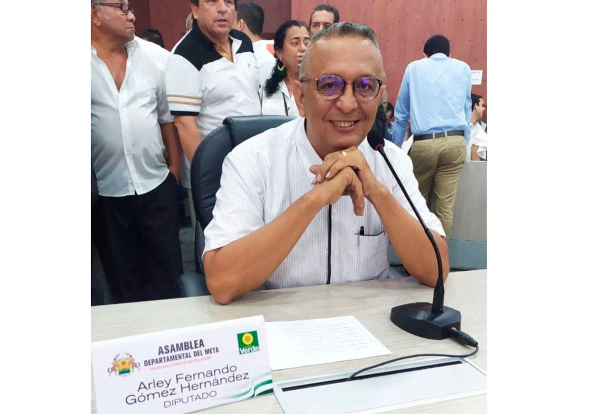 Arley Gómez, diputado del Meta