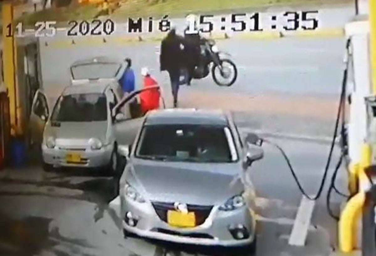 Aterradora modalidad de robo en bombas de gasolina en Bogotá
