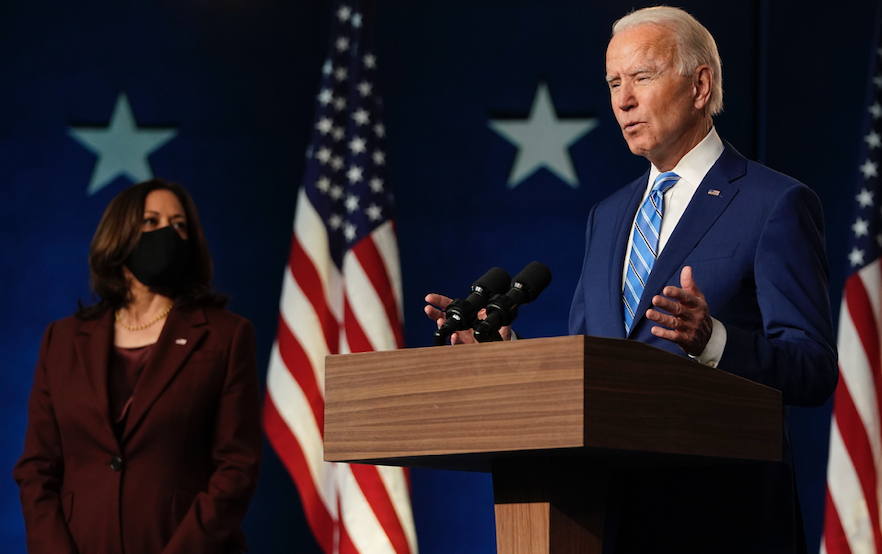 Candidato demócrata Joe Biden