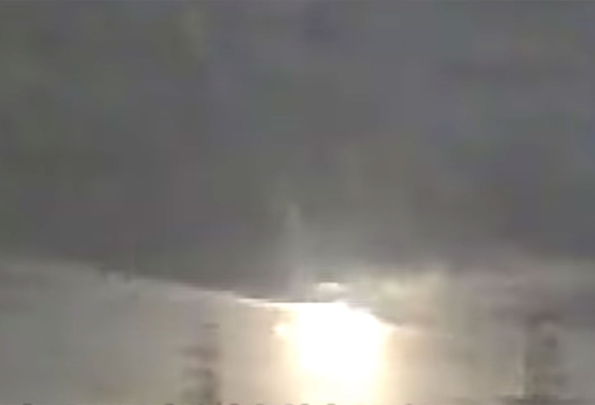 La bola de fuego iluminó el cielo de Japón