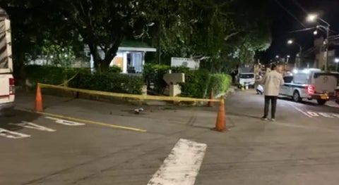 Los sujetos se desplazaban en motocicleta.