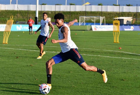 Entrenamiento Selección Colombia