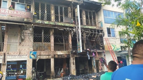 Incendio en Villavicencio
