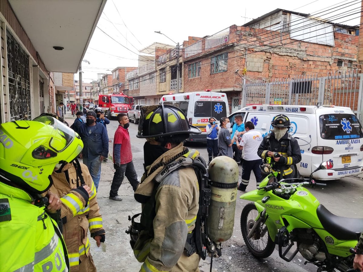 Explosión en el barrio Galán, Bogotá