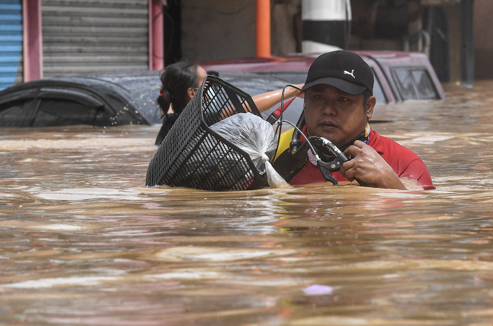 Tifón en Filipinas