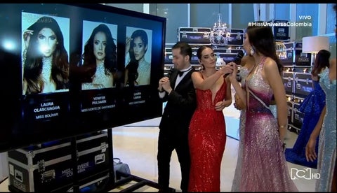 Tres finalistas Miss Universe