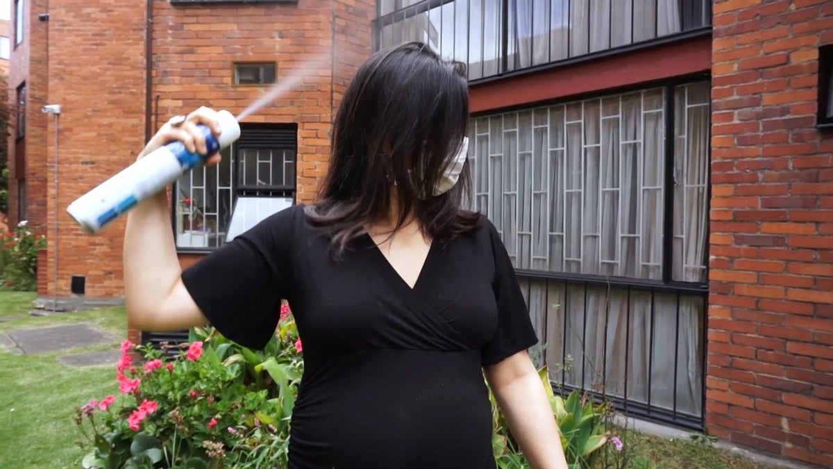 Spray antibacterial