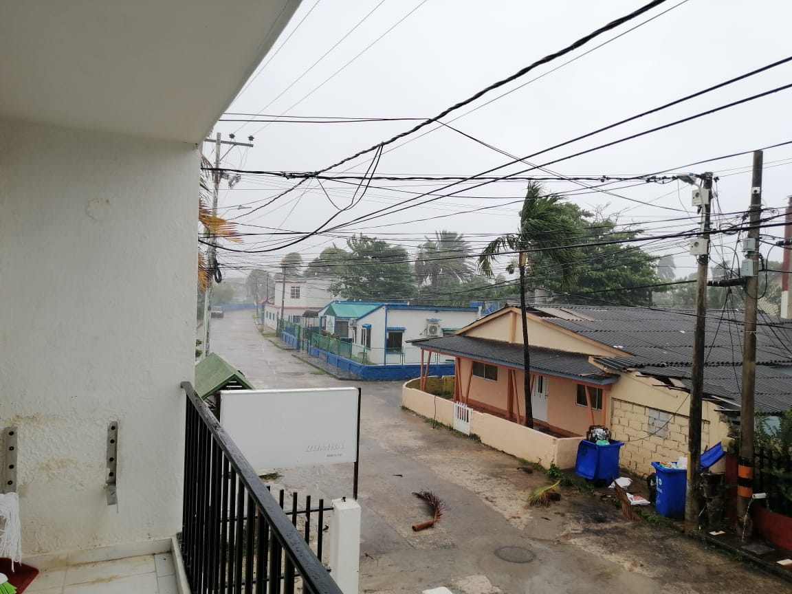 Paso de huracán IOTA por San Andrés