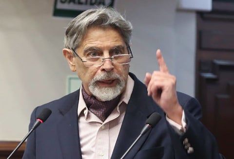 Francisco Sagasti, presidente interino de Perú