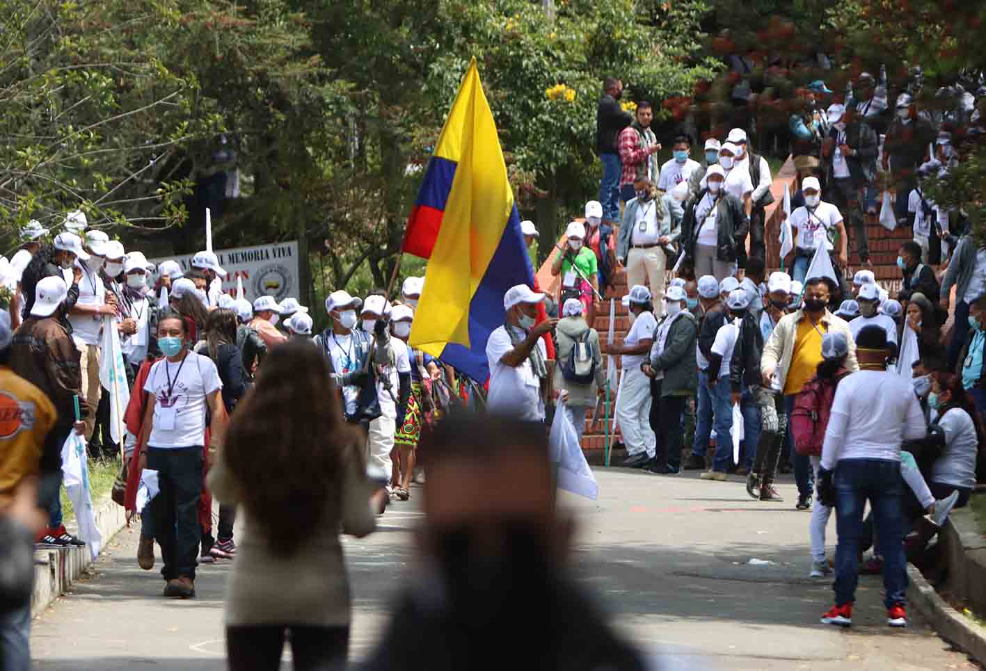 Marcha de exguerrilleros