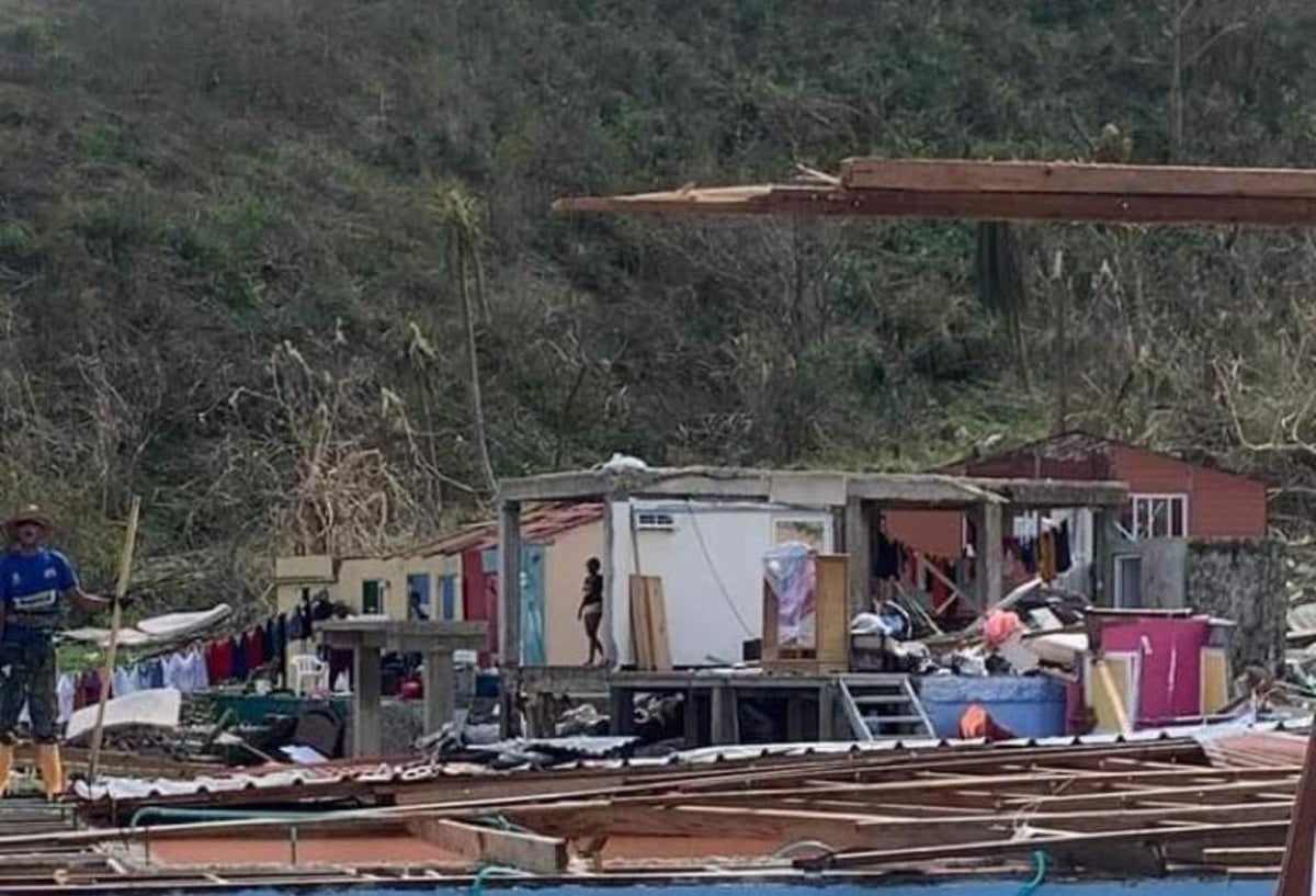 Providencia tras el paso del huracán Iota