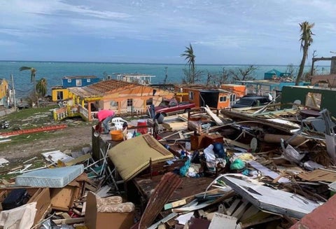 Providencia tras el paso del huracán Iota