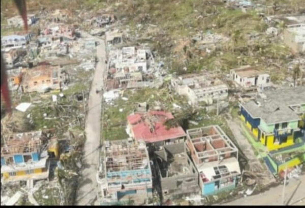Providencia tras el paso del huracán Iota
