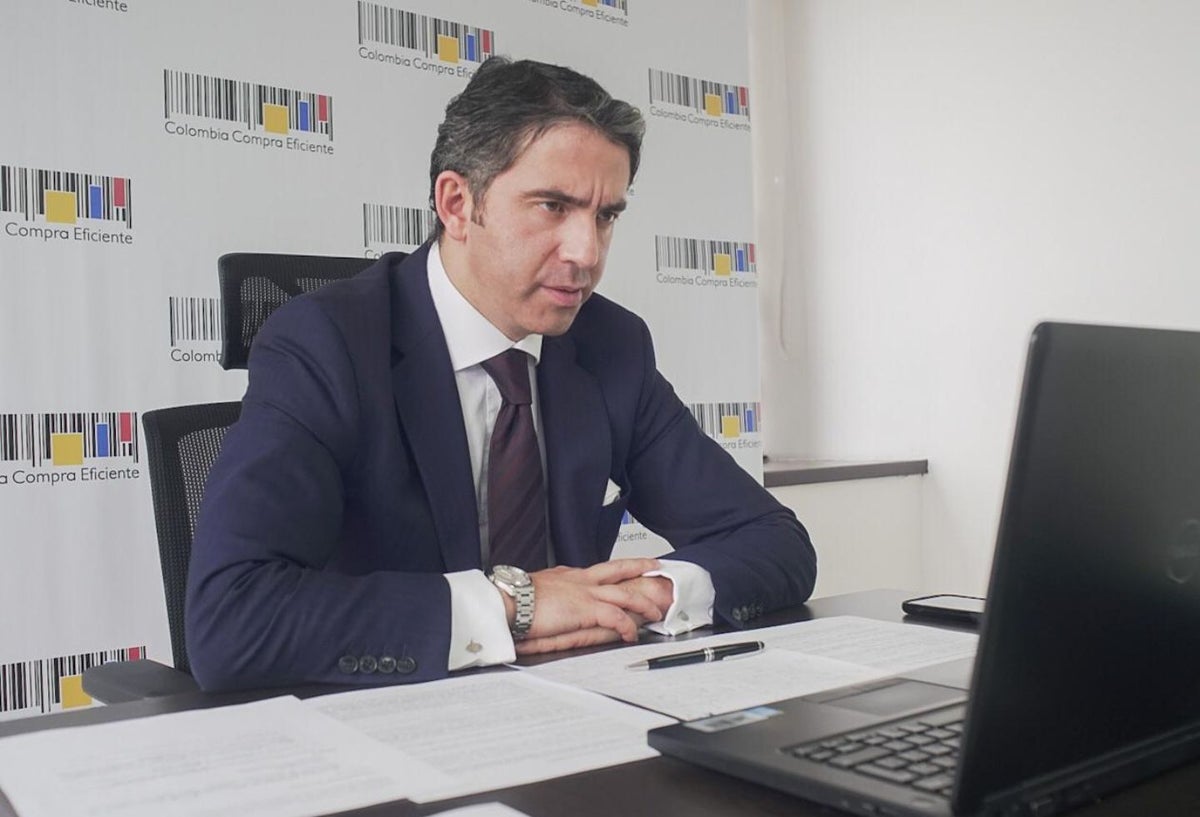 José Andrés O´Meara, director general de Colombia Compra Eficiente