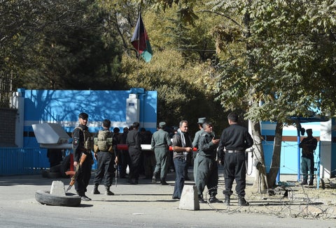 Ataque en universidad de Kabul