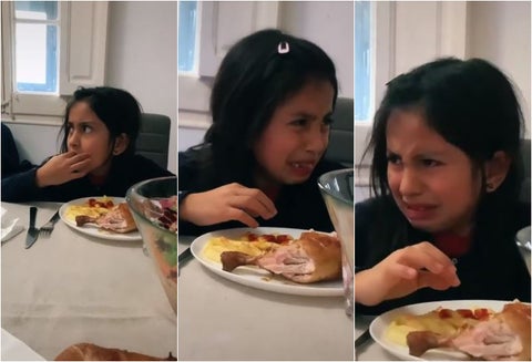 El llanto de una niña al enterarse que Papá Noel no dará regalos por el Covid