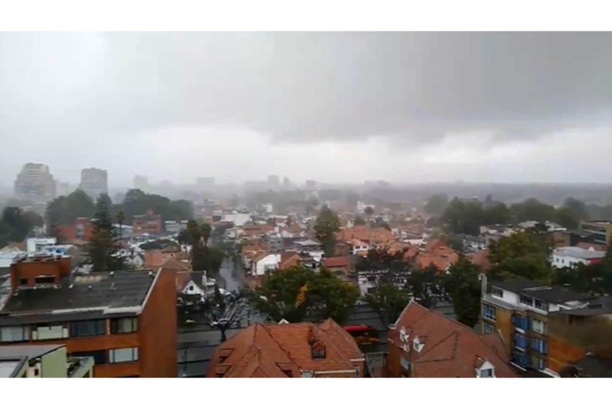 Lluvias en Bogotá