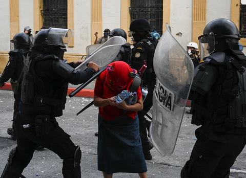 Manifestaciones en Guatemala