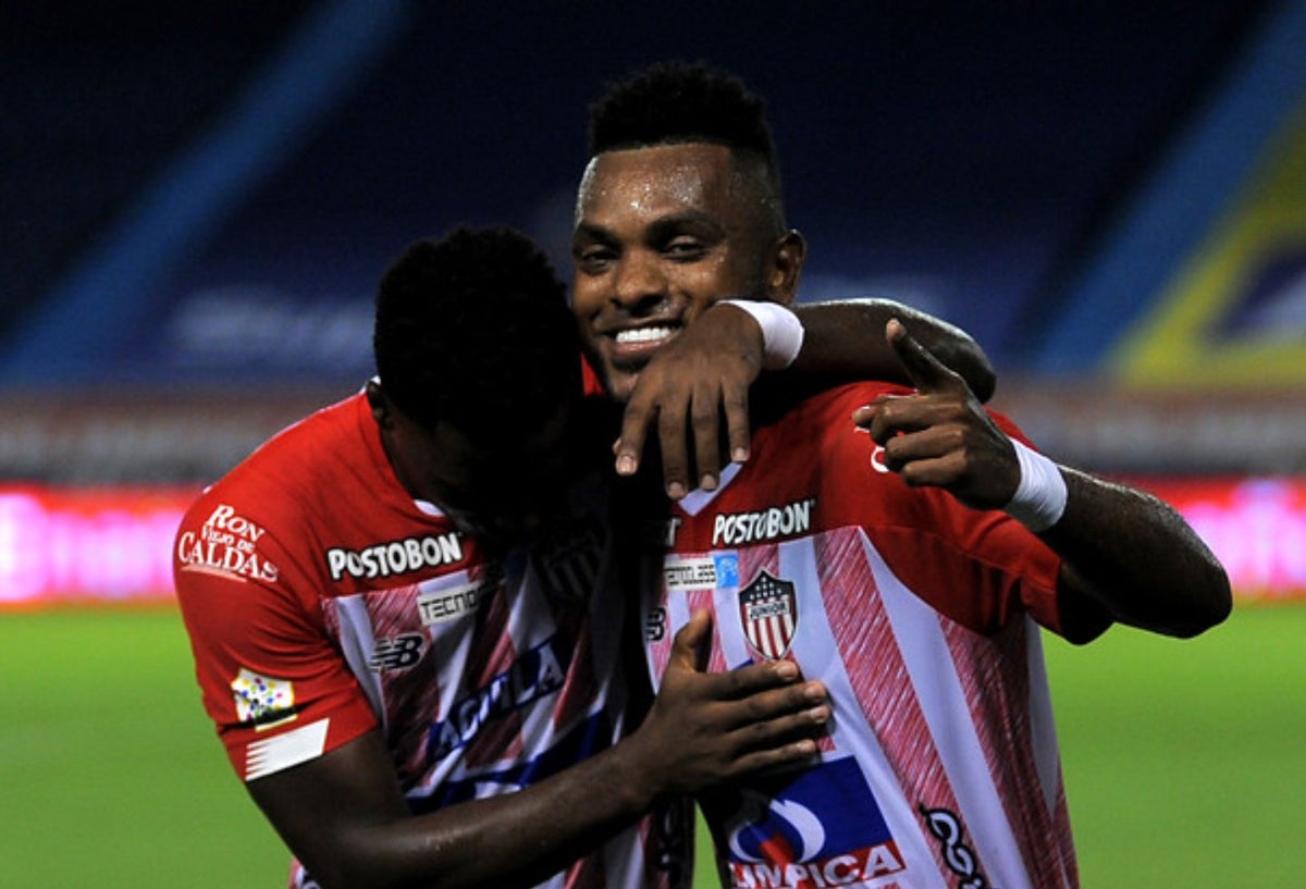 Miguel Ángel Borja anotó el único gol del Junior
