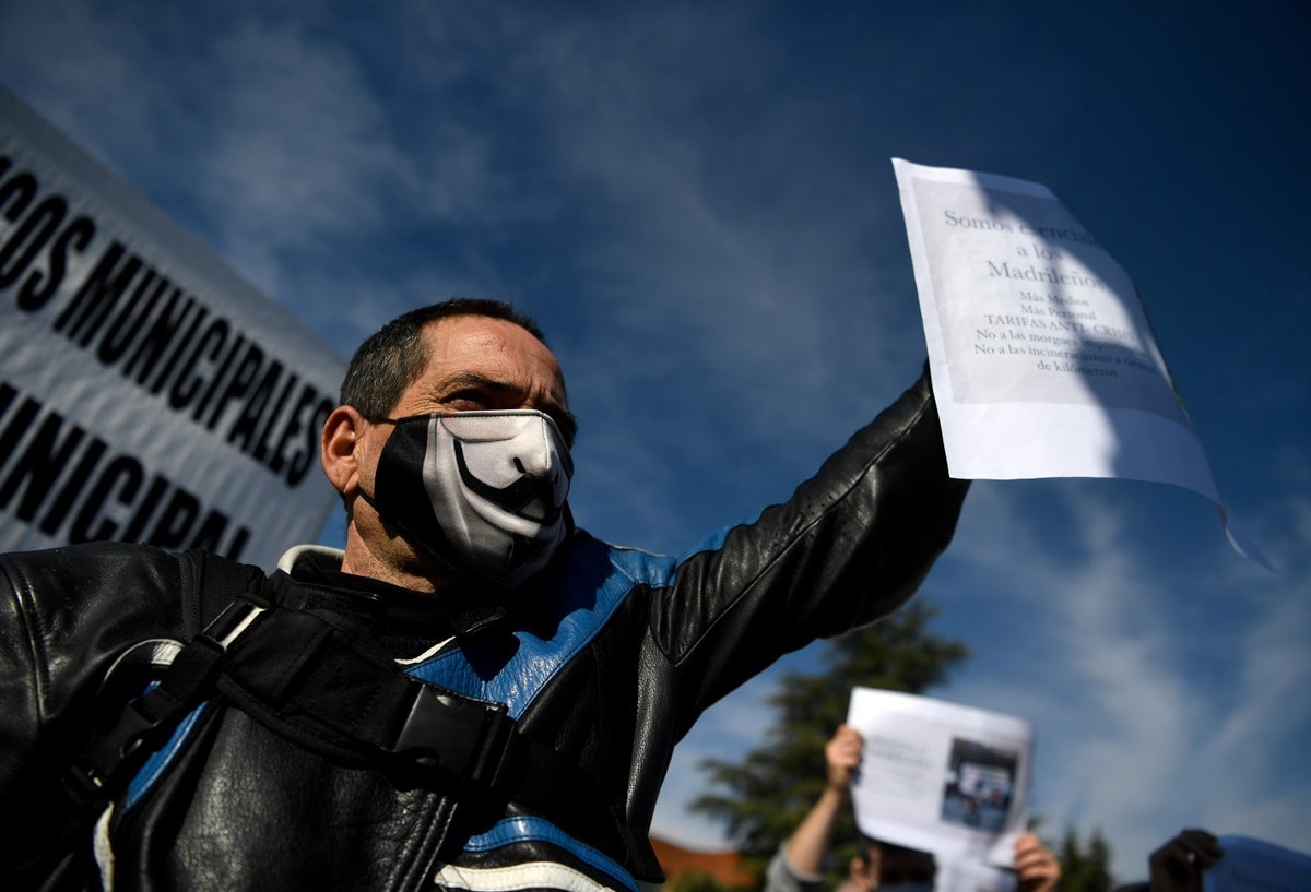 Protestas en España