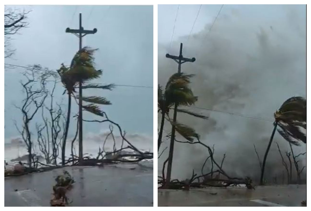 Estragos del huracán Iota en San Andrés