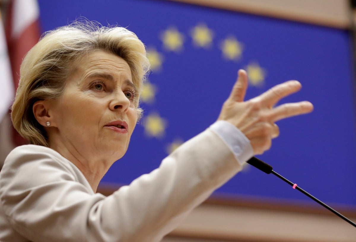 Ursula von der Leyen, presidenta de la Comisión Europea