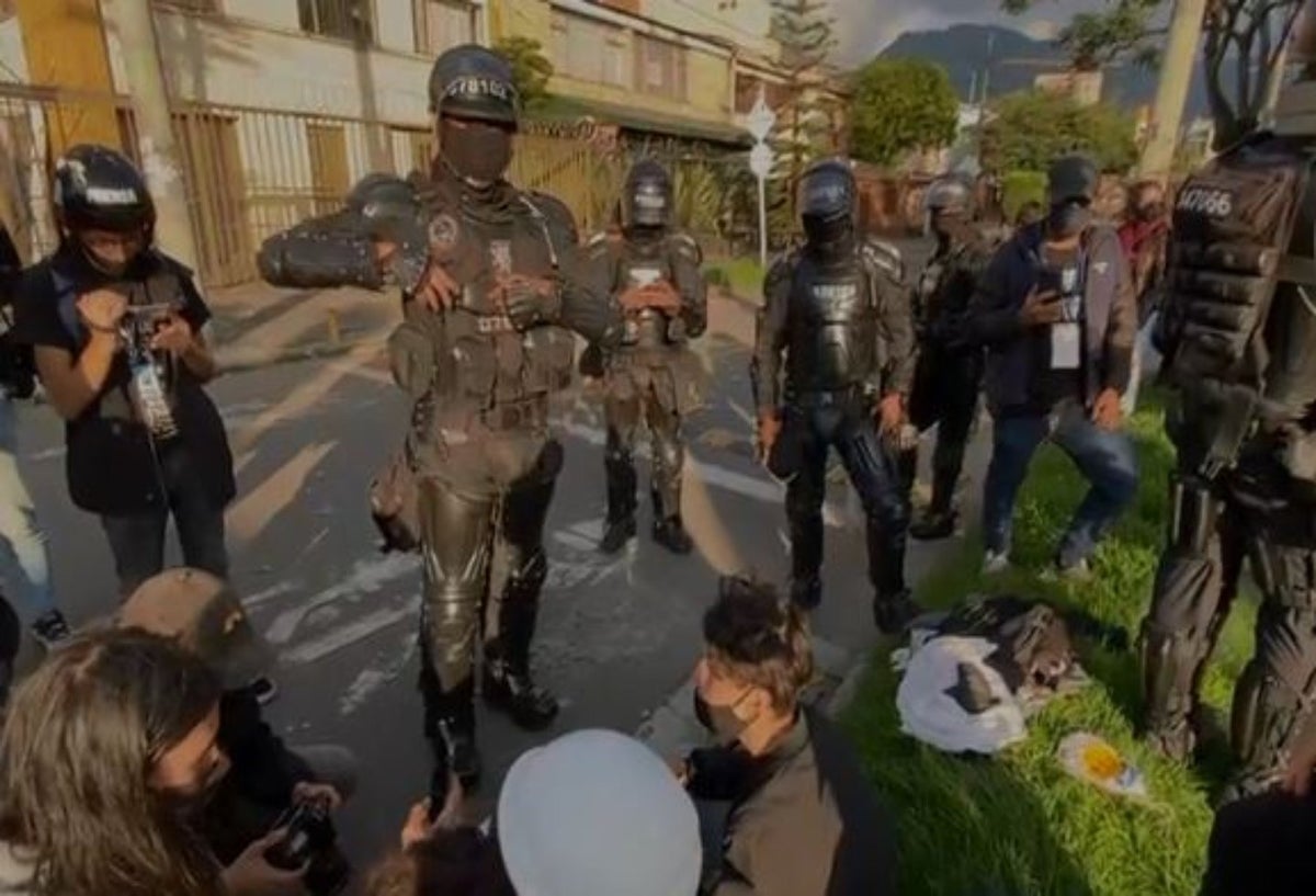 [Video] Menor en la marcha asegura que el Esmad le dio patadas en el rostro