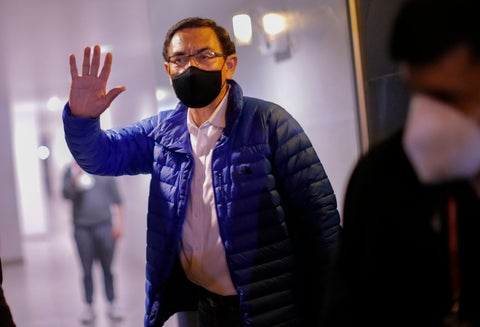 Martín Vizcarra, presidente de Perú fue destituido