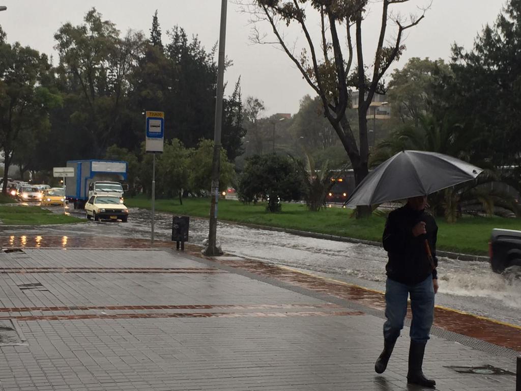 Lluvias en Bogotá