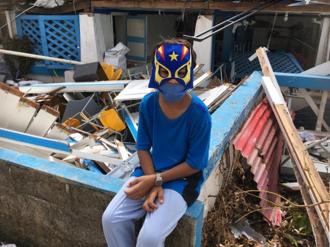 Joe, el niño de Providencia que se vistió de héroe para salvar vidas