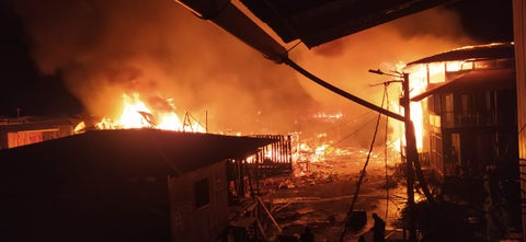 Incendio en Riosucio, Chocó
