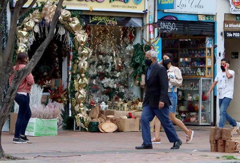 Ya empezó la Navidad en Bogotá