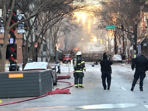 Explosión en Nashville, EE.UU.