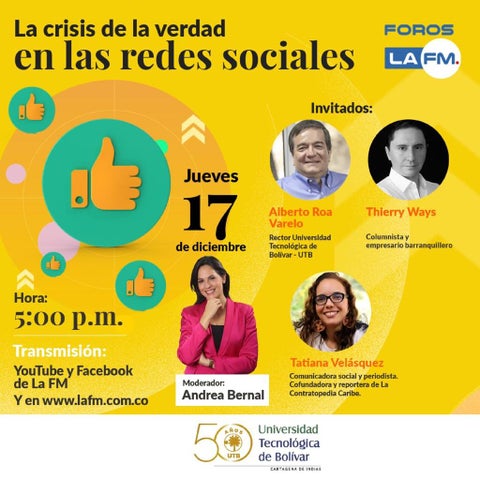 Gran foro de la FM: desafíos de las redes sociales