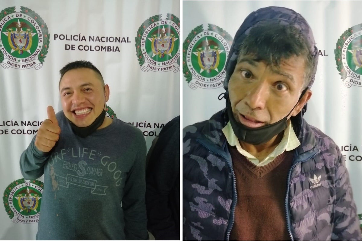 Presuntos ladrones se burlan al momento de ser presentados por la Policía