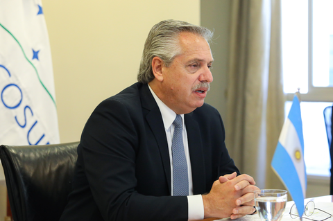 Alberto Fernández, presidente de Argentina