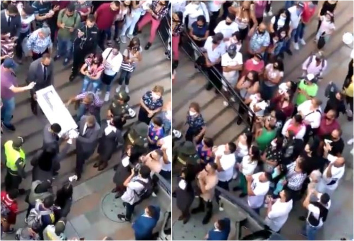 Así fue el sepelio de Sofía Cadavid, asesinada por su padre en Antioquia