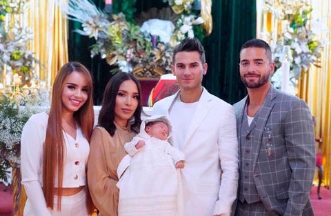 Bautizo de Maximo, hijo de Luisa Fernanda W y Pipe Bueno