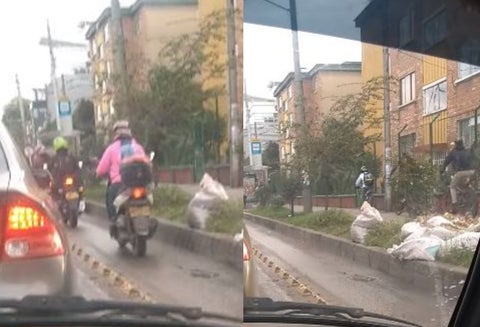 Motociclistas andan por ciclorutas y ciclistas por los andenes en Bogotá