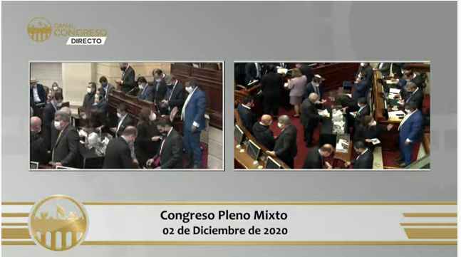 Congreso en Pleno Virtual