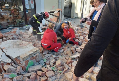 Terremoto en Croacia