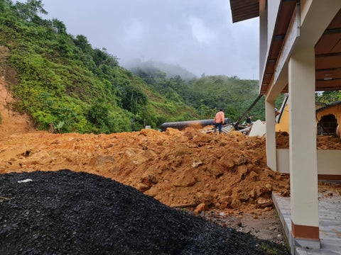 Movimiento en masa en San Luis, Antioquia