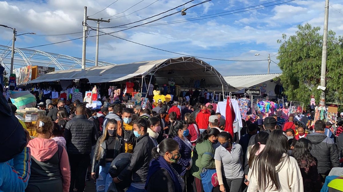 Penúltima jornada del 'madrugón' de San Victorino, previa al 24 de diciembre