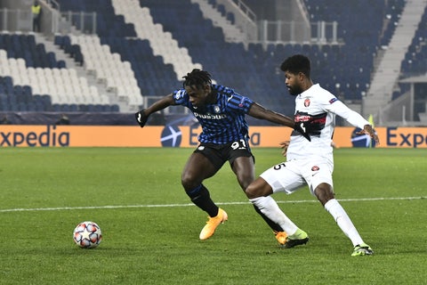 Atalanta Vs. Midtjylland - Champions League - Duván Zapata