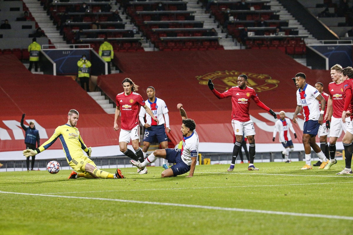 Manchester United Vs. PSG - Champions League