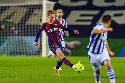 Barcelona Vs. Real Sociedad - Liga Española - Frenkie de Jong