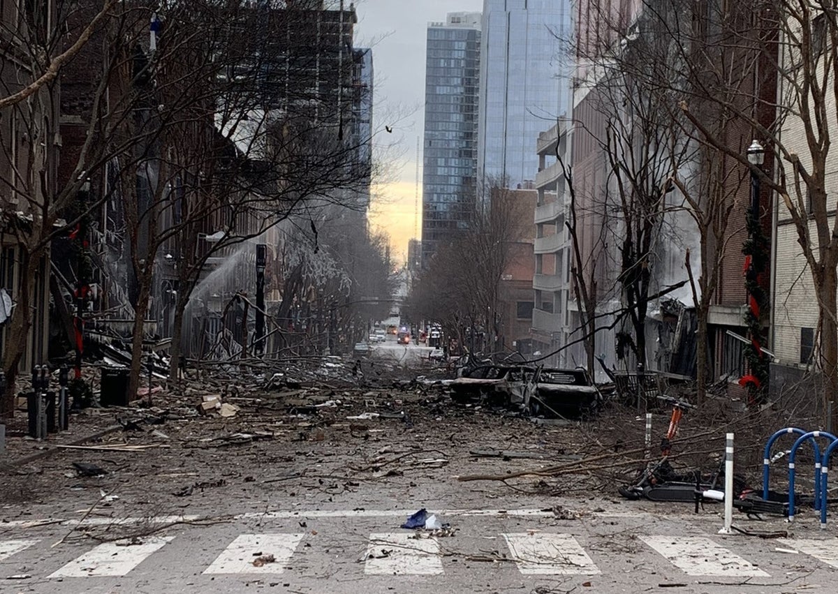 Explosión en Nashville, EE.UU.