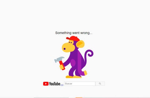 Falla YouTube